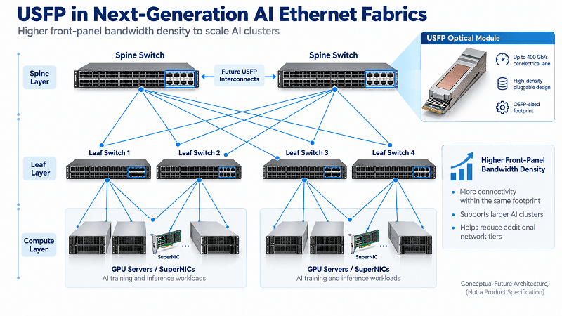 Why USFP Matters for AI Data Center Fabrics