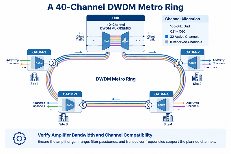 Worked Example A 40-Channel C21–C60 Plan