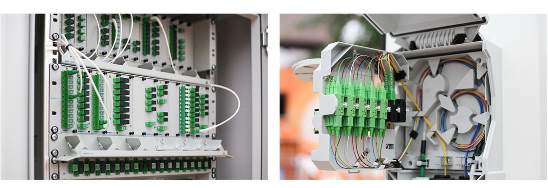 1x8 PLC Fiber Splitter, Standard LGX Cassette, SC/APC SM