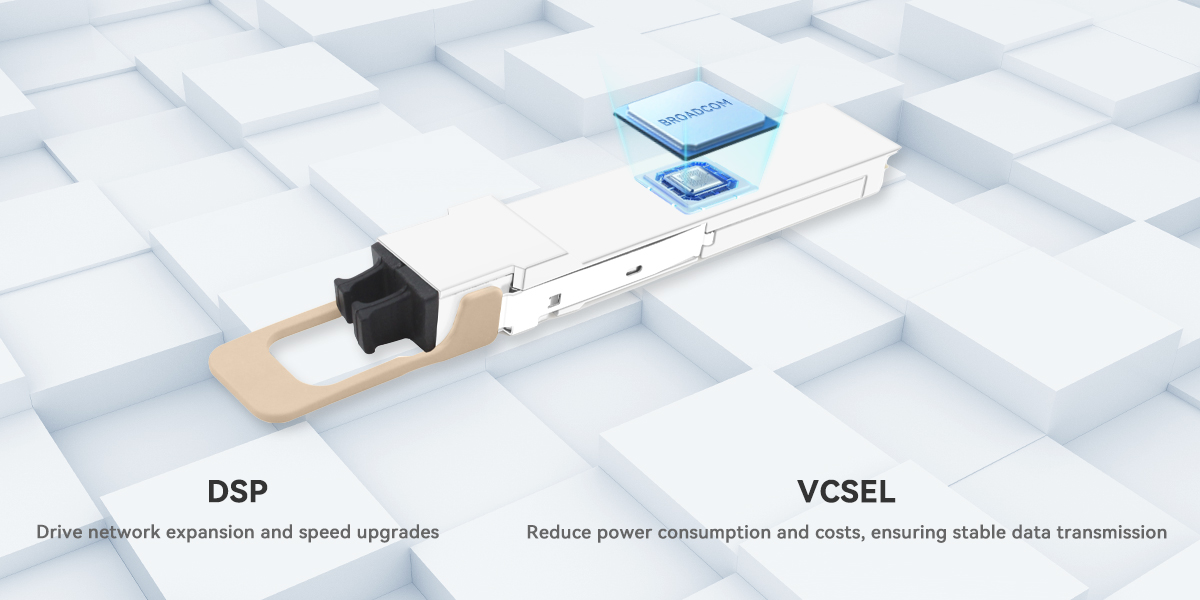 OSFP 8x100G SR8 PAM4 Dual MPO-12 Transceiver | FiberMall