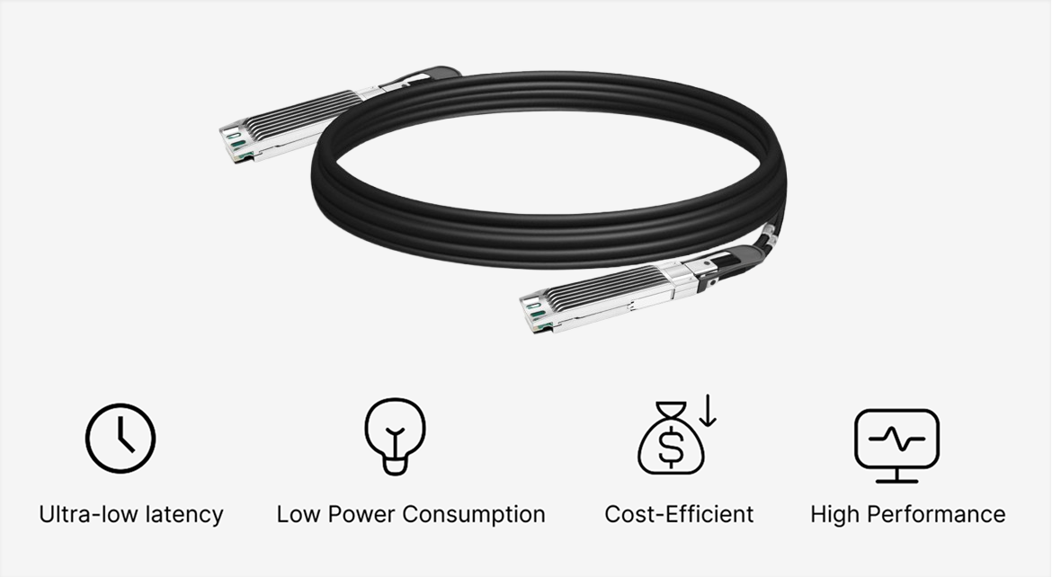 NVIDIA MCP4Y10-N001 800G OSFP NDR Passive DAC 1m | FiberMall