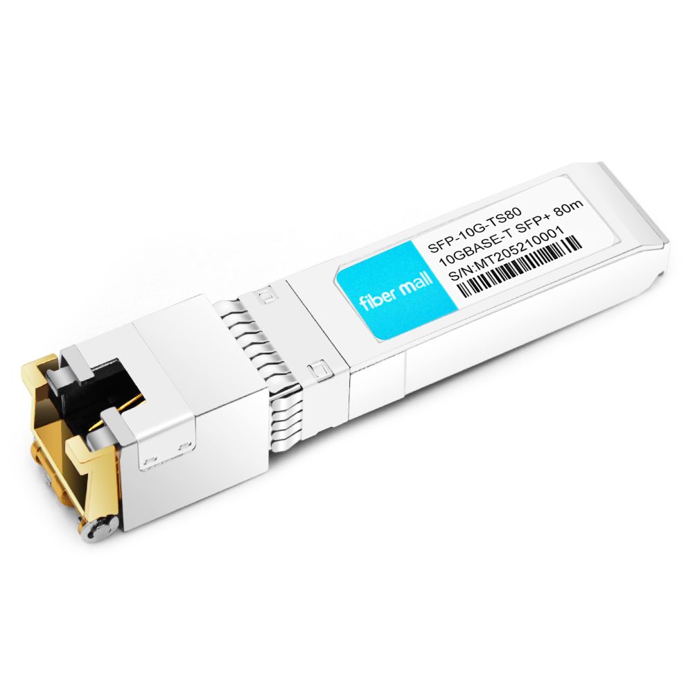 Медный приемопередатчик 10G SFP + на RJ45, 80 м