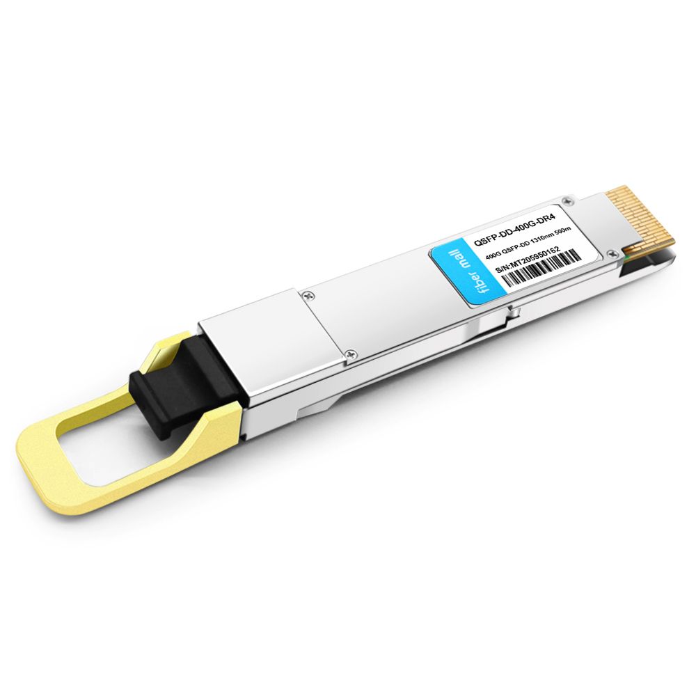 400G QSFP-DD DR4 Optical Transceiver with 1310nm MTP/MPO Connector on SMF 