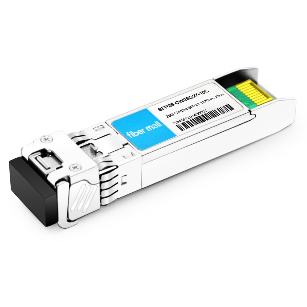 Émetteur-récepteur 25G SFP28 compatible CWDM avec Ethernet 25GBASE