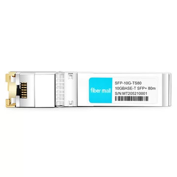 MikroTik S + RJ8010 compatível 10GBase-T cobre SFP + para RJ45 80m módulo transceptor