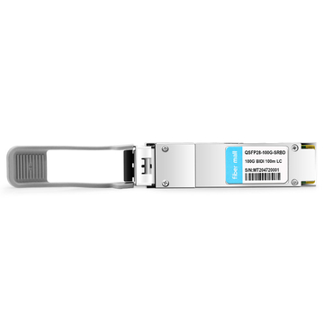 Arista Networks QSFP-100G-SRBD Compatible Dual Rate 40G/100G QSFP28 BIDI 850nm y 900nm 100m LC MMF DDM Transceptor óptico