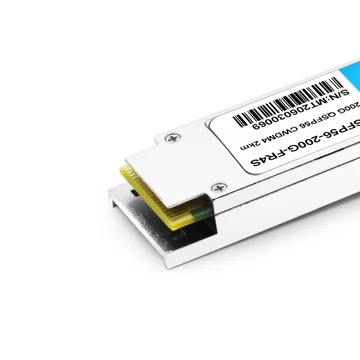 Mellanox MMS1W50-HM Compatível 200G InfiniBand HDR QSFP56 FR4 PAM4 CWDM4 2km LC SMF FEC Módulo Transceptor Óptico