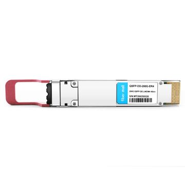 QSFP-DD-200G-ER4 200G QSFP-DD ER4 PAM4 LWDM4 40km LC SMF FEC Módulo transceptor óptico