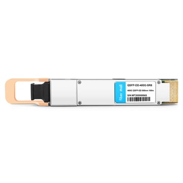 Cisco QDD-400G-SR8-S 互換 400G QSFP-DD SR8 PAM4 850nm 100m OM4 MPO-16 DDM MMF 光トランシーバ モジュール