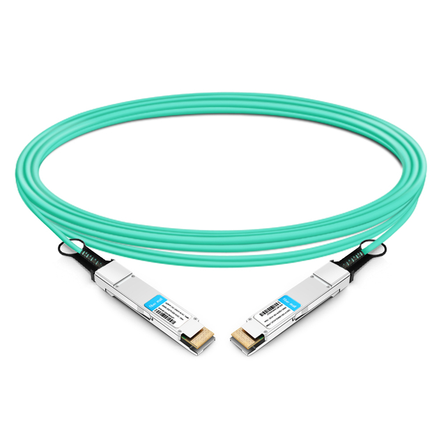 200G QSFP-DD to QSFP-DD Active Optical Cable 15m | FiberMall