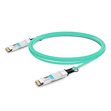 Cable óptico activo compatible con DELL AOC-Q28DD-200G-20M de 20 m (66 pies) 200G QSFP-DD a QSFP-DD