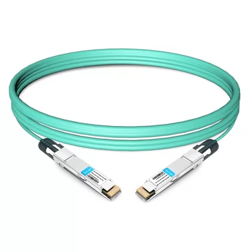 QSFP-DD-400G-AOC-5M 5m (16ft) 400G Câble optique actif QSFP-DD vers QSFP-DD