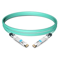 Juniper Networks QDD-400G-AOC-20M Compatible 20m (66ft) 400G QSFP-DD to QSFP-DD Active Optical Cable