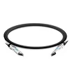 QSFP56-200G-PC1M 1 м (3 футов) 200G QSFP56 - QSFP56 PAM4 Пассивный медный твинаксиальный кабель прямого подключения