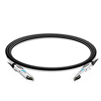 QSFP56-200G-PC1.5M 1.5m (5 قدم) 200G QSFP56 إلى QSFP56 PAM4 السلبي المباشر كابل النحاس Twinax