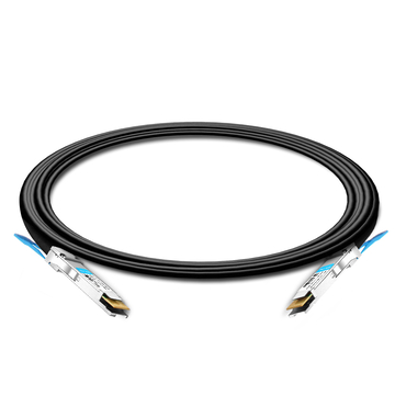 DELL DAC-Q56DD-400G-0.5M Совместимый ЦАП 400G QSFP-DD (кабель прямого подключения QSFP-DD к QSFP-DD PAM4 30AWG 0.5 метра)