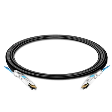Mellanox MCP1660-W00AE30 Compatible 0.5 m (1.6 pi) 400G QSFP-DD à QSFP-DD PAM4 Câble Twinax en cuivre à connexion directe passive