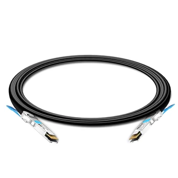 Mellanox MCP1660-W00AE30 Compatível 0.5m (1.6ft) 400G QSFP-DD para QSFP-DD PAM4 Passivo Cabo Twinax de Cobre de Conexão Direta