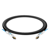 DELL DAC-Q56DD-400G-1M Compatible 1m (3ft) 400G QSFP-DD to QSFP-DD PAM4 Passive Direct Attach Copper Twinax Cable