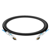 DELL DAC-Q56DD-400G-2M Compatible 2m (7ft) 400G QSFP-DD to QSFP-DD PAM4 Passive Direct Attach Copper Twinax Cable