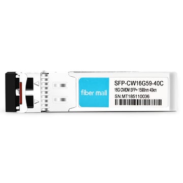 SFP-CW16G59-40C 16G CWDM SFP+ 1590nm 40km LC SMF DDM Transceiver Module