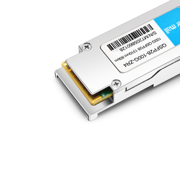 Módulo compatível do transceptor de Ciena XCVR-Q80V31 100G QSFP28 ZR4 1296-1309nm LWDM 80km LC SMF DDM