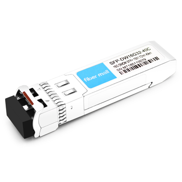 SFP-DW16G32-40C 16G DWDM SFP + 100GHz C32 1551.72nm 40km LC SMF DDM Módulo transceptor