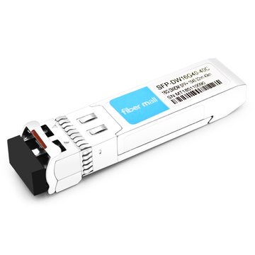 SFP-DW16G40-40C 16G DWDM SFP + 100 جيجا هرتز C40 1545.32nm 40km LC SMF DDM وحدة الإرسال والاستقبال