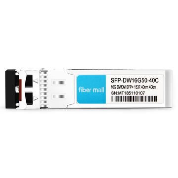 SFP-DW16G50-40C 16G DWDM SFP + 100GHz C50 1537.40nm 40km LC SMFDDMトランシーバーモジュール