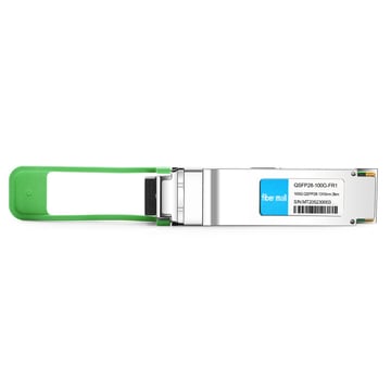 Dell Q28-100G-FR 호환 100G QSFP28 단일 Lambda FR 1310nm 2km LC SMF(FEC DDM 광 트랜시버 포함)