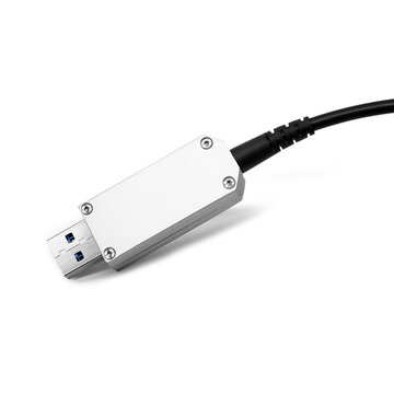 50 meters (164ft) USB 3.0 (Compliant with USB2.0) 5G Type-A Active Optical Cables, USB AOC  Male  to Female Connectors