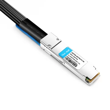 NVIDIA MCP7H70-V001R30 Совместимый 1-метровый (3 футов) 200G QSFP56 до четырех 50G SFP56 PAM4 пассивный медный кабель прямого подключения с прямым подключением