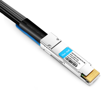 Arista Networks CAB-D-8S-400G-1M Compatible 1m (3ft) 400G QSFP-DD to 8x 50G SFP56 Passive Direct Attach Twinax Copper Breakout Cable