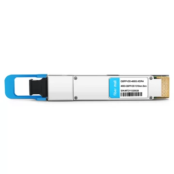 DELL Q56DD-400G-EDR4 Compatible 400G QSFP-DD EDR4 PAM4 1310nm 2km MTP/MPO-12 SMF FEC Módulo transceptor óptico