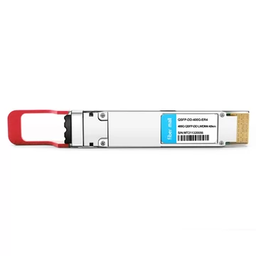 QSFP-DD-400G-ER4 400G QSFP-DD ER4 PAM4 LWDM4 40km LC SMF without FEC  Optical Transceiver Module