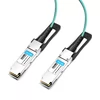 Mellanox MFS1S50-H003E متوافق 3 متر (10 قدم) 200 جرام HDR QSFP56 إلى 2x100G QSFP56 PAM4 Breakout Active Optical Cable