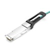 NVIDIA MFS1S50-H010V Compatible 10m (33ft) 200G InfiniBand HDR QSFP56 a 2x100G QSFP56 PAM4 Breakout Active Cable óptico