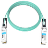 QSFP28-100G-AOC-100M 100m（328ft）100GQSFP28からQSFP28アクティブ光ケーブル