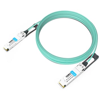 Mellanox MFA1A00-C100 متوافق مع 100 متر (328 قدم) 100 جرام QSFP28 إلى QSFP28 كابل بصري نشط