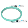 QSFP28-100G-AOC-100M 100m（328ft）100GQSFP28からQSFP28アクティブ光ケーブル