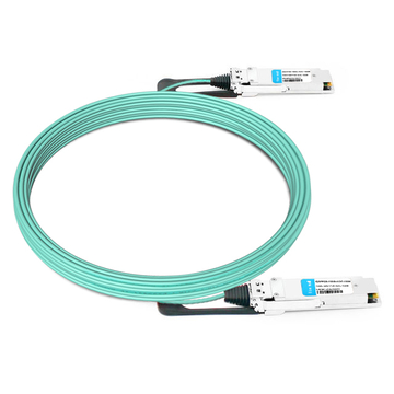 NVIDIA MFA1A00-E100 Совместимый активный оптический кабель 100 м (328 футов) 100G QSFP28 — QSFP28 Infiniband EDR