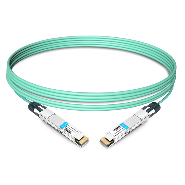 400G QSFP-DD to QSFP-DD Active Optical Cable 50m | FiberMall