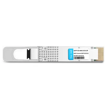 Cisco QDD-400G-ZR-S Compatible 400G Coherent QSFP-DD DCO C-band Tunable Optical Transceiver Module