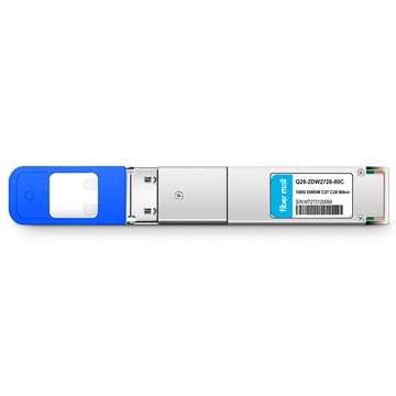 Huawei互換100GDWDMQSFP28 C27 C28 100GHzCSDDM光トランシーバー