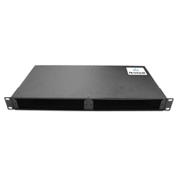 19" 1U Rack Unloaded Chassis with 2 Slots for Plug-in LGX Box