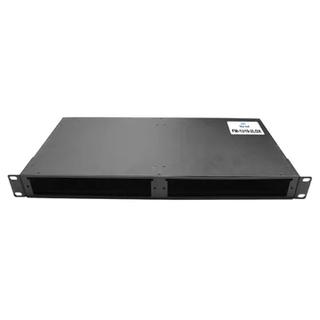 19" 1U Rack with 2 Slots for Plug-in LGX Box - FiberMall