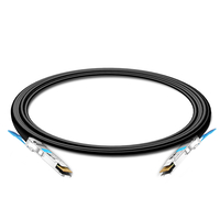 QSFP-DD-400G-AC5M 5 м (16 футов) 400G QSFP-DD на QSFP-DD PAM4 Активный медный твинаксиальный кабель прямого подключения