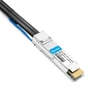 QDD-2Q56-400G-PC50CM 50 см (1.6 фута) 400G QSFP-DD до 2x200G QSFP56 PAM4 Медный кабель прямого подключения с пассивным выходом