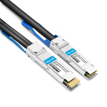 Mellanox MCP7H60-W01AR30 Совместимый 1.5 м (5 футов) 400G QSFP-DD с 2x200G QSFP56 PAM4 Пассивный медный кабель с прямым подключением