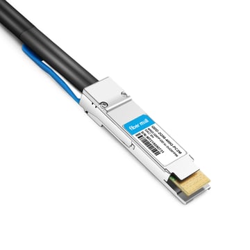 QSFPDD-2QSFP56-400G-PC2M 2 м (7 футов) 400G QSFP-DD на 2x200G QSFP56 PAM4 Медный кабель прямого подключения с пассивным выходом